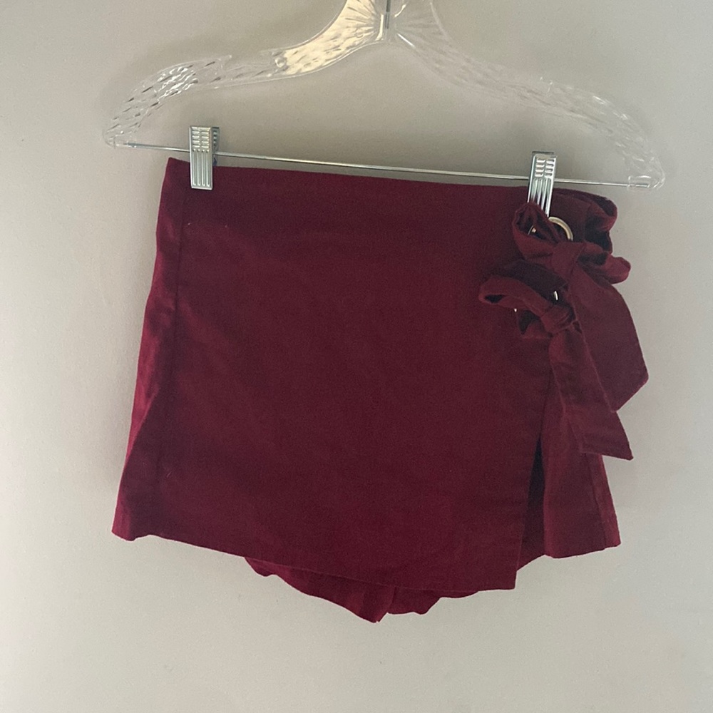 Red Skort